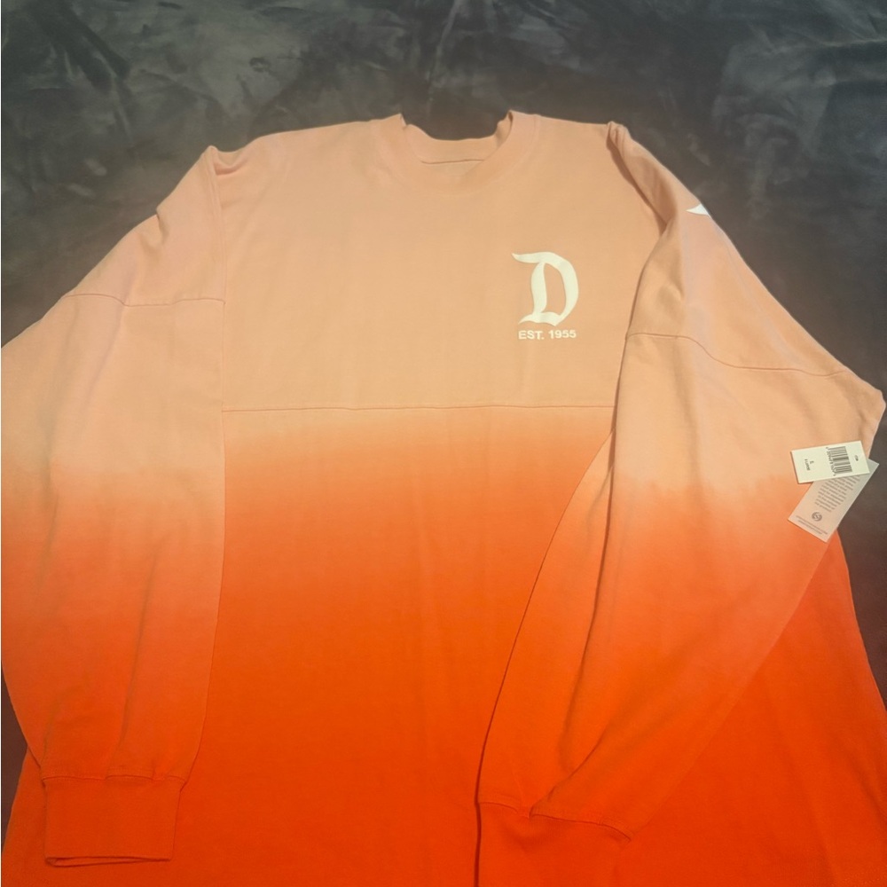 Gradient Orange Women's Jersey Top